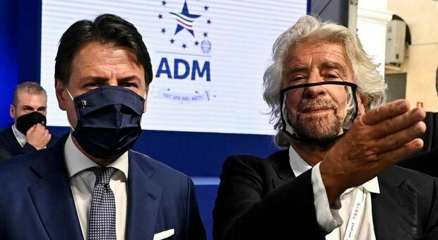 Grillo torna e boccia lo statuto di Conte: «Il M5S sono io». Gelo dell’ex premier