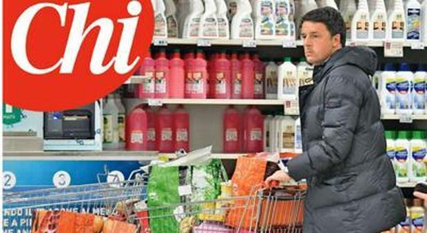 Matteo Renzi fa la spesa (Chi)