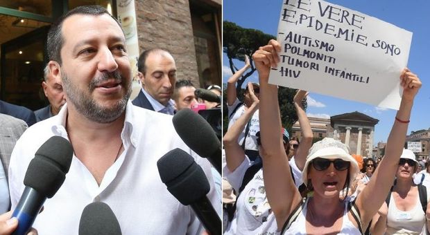 Vaccini, Salvini: inutili 10 obbligatori, tutti i bambini potranno entrare in classe