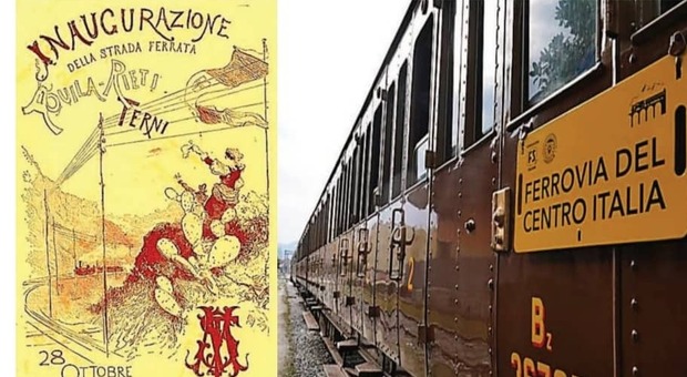 Due immagini promozionali della mostra (foto Associazione Collezionisti "S.Fabi" di Rieti e Associazione Riattivati)