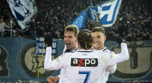Eurorivali, lo Zurigo batte 3-1 il Grassopher e aspetta il Napoli
