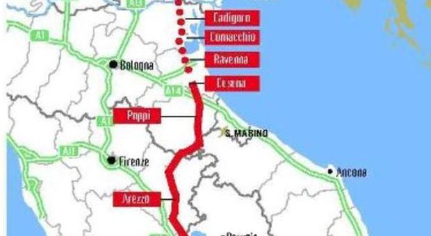 Il Cipe dà via libera all’autostrada Orte-Mestre: i lavori nel 2015, attraverseranno 5 Regioni