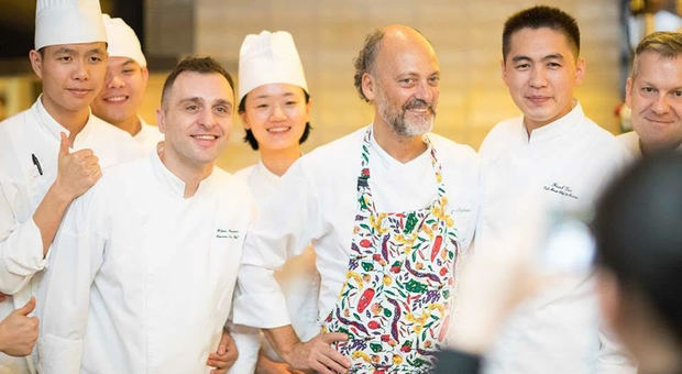 Settimana della cucina italiana nel mondo Seminario in Cina dello chef Cedroni