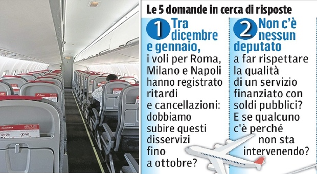 Voli Aeroitalia cancellati, Enac ha deciso: arrivano le sanzioni. Penali anche per i ritardi di più di due ore