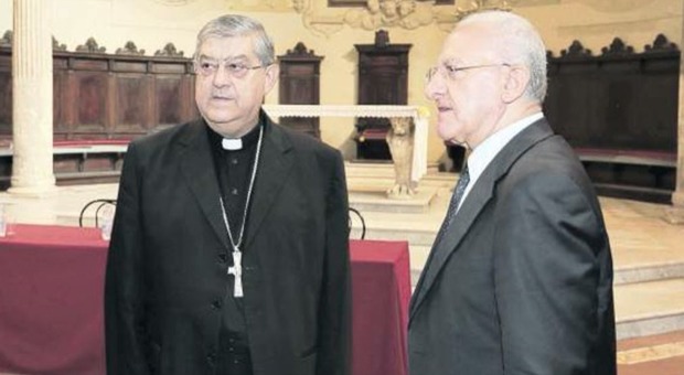 «Così salviamo i giovani di Napoli», patto tra il cardinale Sepe e De Luca