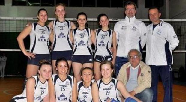 L'Under 16 femminile del Volley Quattro Strade, neo campione provinciale
