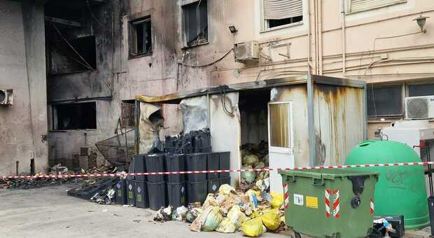 Incendio all'ospedale di Tivoli, c’è un testimone: «Una sigaretta dalla finestra e sono partite le fiamme»