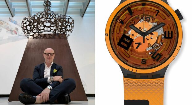 Orologi Swatch, il direttore artistico Carlo Giordanetti: «Il nostro cuore batte per l'arte»