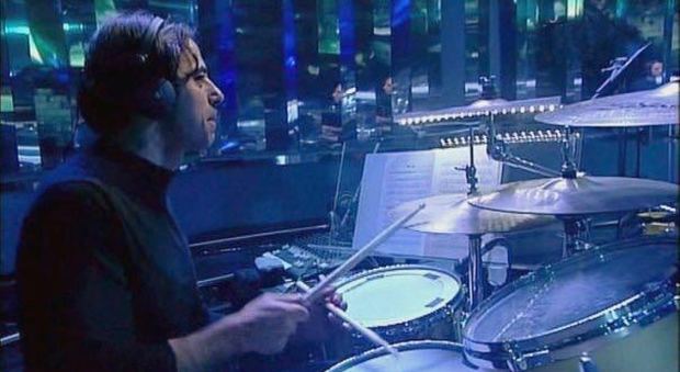 Sanremo, il batterista Dei Lazzaretti: «Quindici anni sul palco»