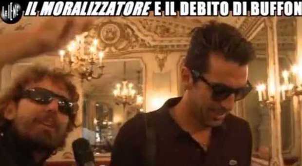 Buffon e le spese condominiali mai pagate: il portiere «incastrato» dalle Iene | Video