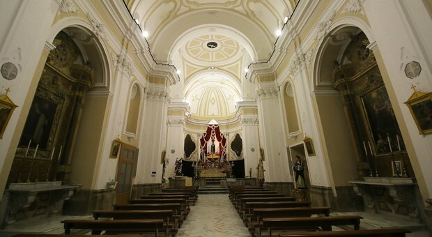 L'interno della chiesa di San Domenico