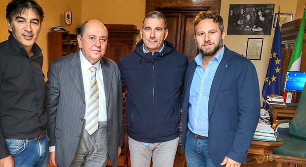 Ricostruzione, il commissario Piero Farabollini di nuovo in città ha incontrato Cicchetti, alla presenza dell'ex allievo Matteo Carrozzoni