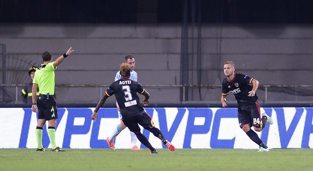 Benevento, che debutto in B: 2-0 alla Spal e festa grande