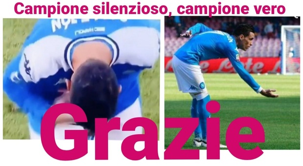 Napoli-Lazio fra lacrime e speranza: «Grazie Callejon, Messi stai umile»