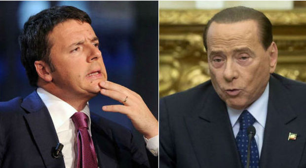 Renzi-Berlusconi, vertice a Palazzo Chigi sulla legge elettorale