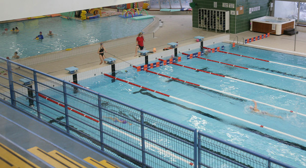 La piscina del Centro Sport Palladio dove è avvenuto il fatto