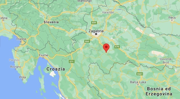 Terremoto oggi in Croazia: magnituro 4.2, epicentro a Petrinja