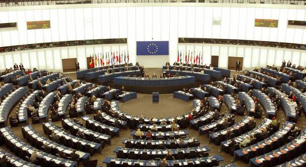 Una seduta del Parlamento europeo