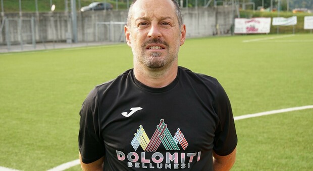 Alessandro Ferro, candidato a subentrare a Renato Lauria alla guida della squadra bellunese di serie D