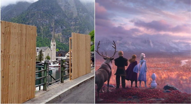 Frozen, «Turismo invadente»: un muro anti-selfie nel paese austriaco che ha ispirato il colossal Disney