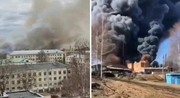 Russia, due incendi in poche ore: in fiamme istituto che progetta missili a Tver e impianto chimico a Dmitrievsky