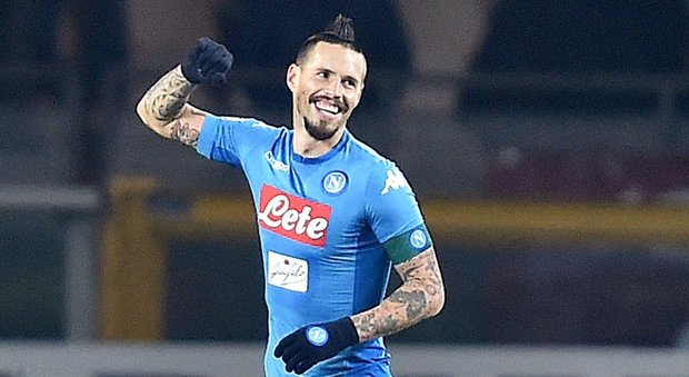 Napoli, Hamsik: «Finalmente è arrivato questo gol ma era più importante vincere e tornare primi»