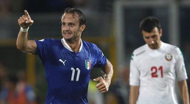 Italia-Bulgaria 1-0, gol di Gilardino. Buffon super