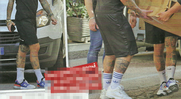 immagine Fabrizio Corona trasloca nella nuova casa (Chi)
