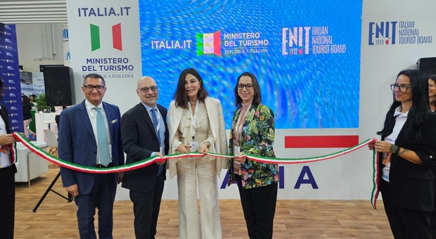 L'inaugurazione del padiglione Italia a Dubai