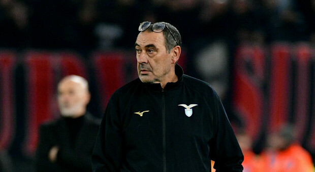 Maurizio Sarri, allenatore della Lazio