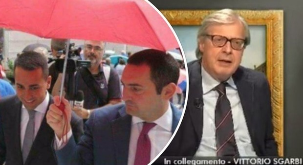 "Luigi Di Maio gay e fidanzato con uno dei suoi": Sgarbi choc, ma lo disse anche Grillo