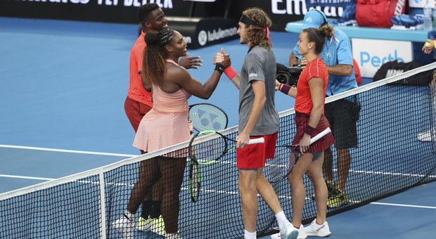 Hopman Cup, non basta Serena: Usa battuti dalla Grecia di Tsitsipas