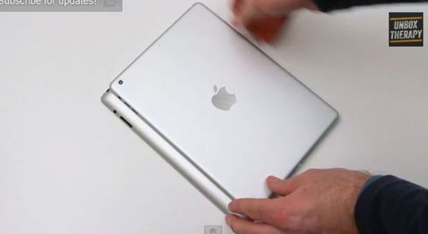 Apple iPad 5 più stretto, sottile e leggero: il video del prototipo