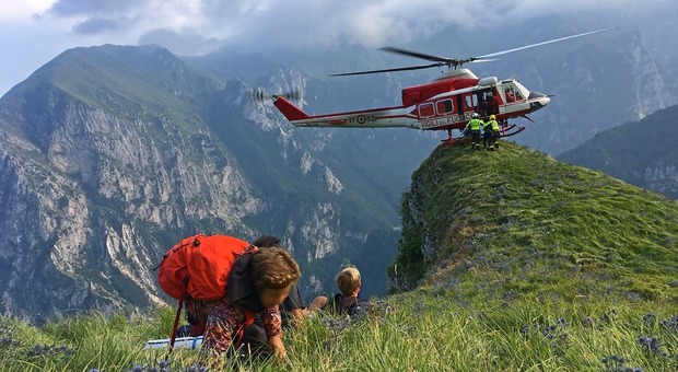 Due escursioniste si perdono sul Monte Elefante per il temporale, recuperate dai vigili del fuoco