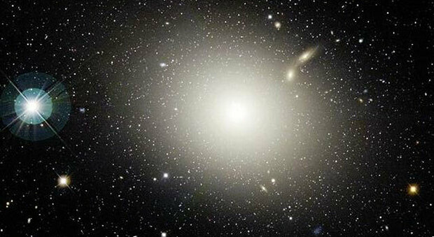 La galassia M87, al suo centro si trova il buco nero