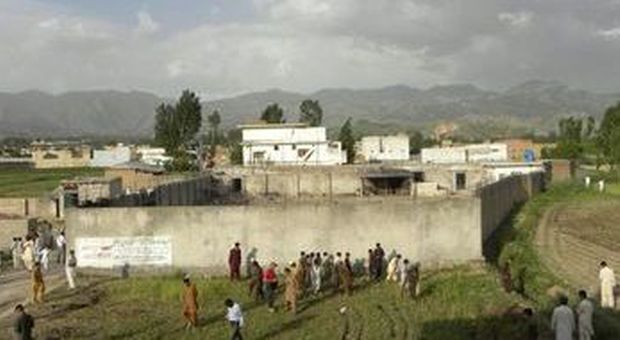 La casa dove è stato ucciso Bin Laden (foto Laurence Figà-Talamanca / Ansa)