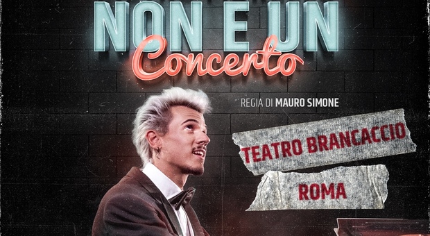 Per la prima volta al Teatro Brancaccio di Roma "Non è un concerto" di Pietro Morello, regia di Mauro Simone