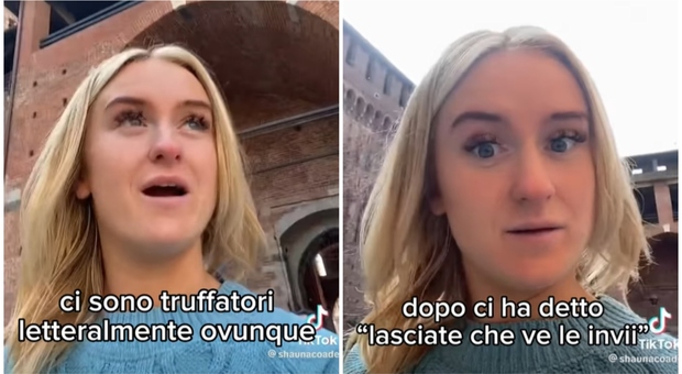 «A Milano truffatori ovunque, se ci venite state attenti», il video della turista inglese è virale: 30 euro per due foto con il telefono
