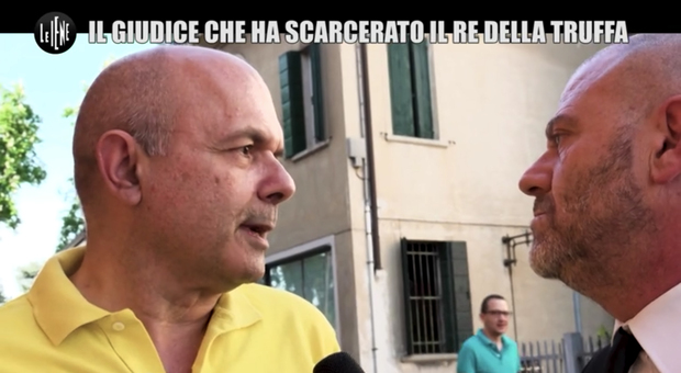 L’INTERVISTA Il giudice Angelo Mascolo nel servizio andato in onda domenica sera su Italia Uno