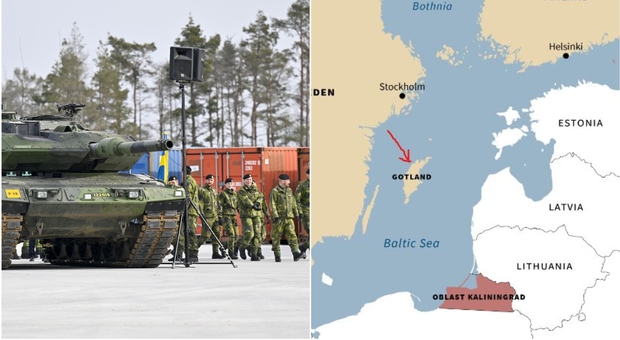 La Svezia nella Nato vuole militarizzare l'isola di Gotling: la "portaerei gigante" (a 200 km da Kaliningrad) che preoccupa Putin