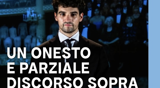 Il ritorno di Pietro Angelini al Teatro Basilica di Roma, il 21 e 22 marzo con "Un Onesto parziale discorso sopra i massimi sistemi"