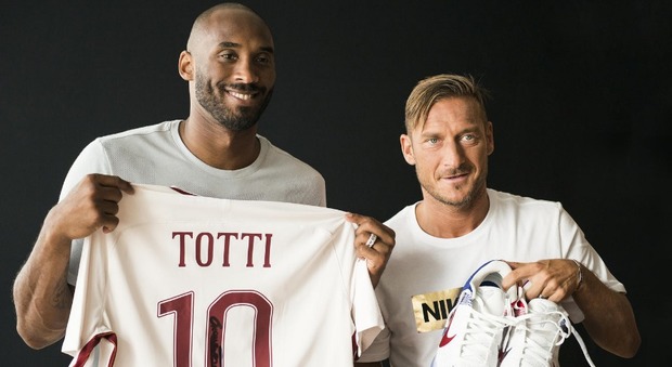 Totti e Bryant a Milano, due stelle con un grande amore per la stessa maglia