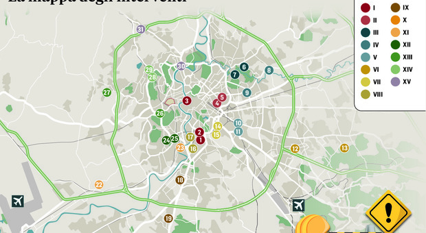 Roma, attraversamenti pedonali killer: la mappa dei trenta punti stradali da mettere in sicurezza