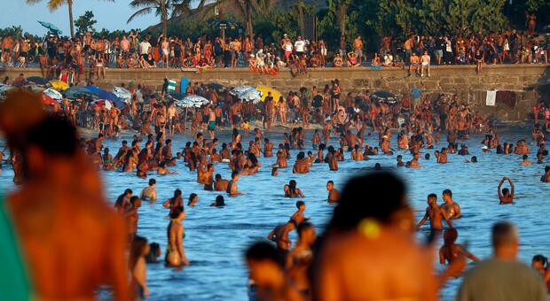 Caldo record in Brasile: a Rio temperatura percepita di 62,3 gradi, il livello più alto degli ultimi 10 anni