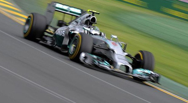 La Mercedes di Nico Rosberg a Melbourne