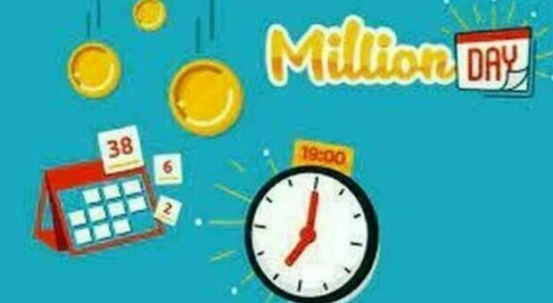 Million Day, l'estrazione dei cinque numeri vincenti di oggi martedì 17 agosto