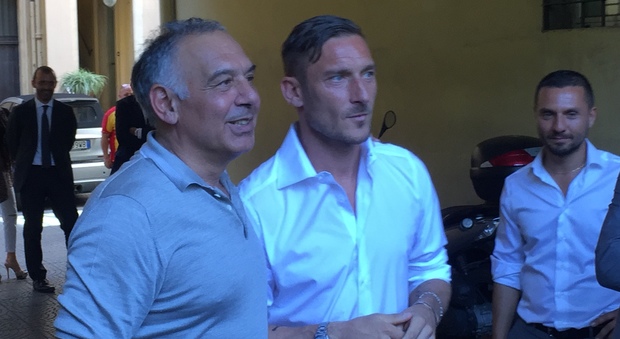 james Pallotta e Francesco Totti