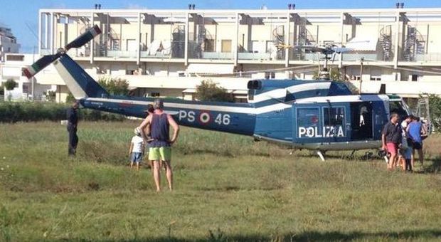 Senigallia, papà minacciato dal figlio Arriva l'elicottero della polizia