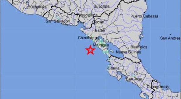 Terremoto in Nicaragua di 6.7, devastante scossa al largo della costa occidentale