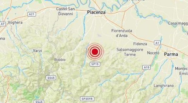 Terremoto nel Piacentino, torna la paura in Emilia Romagna. «Avvertito anche a Parma e Fidenza»